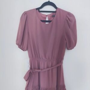 NWOT - Juniors mauve dress in size small